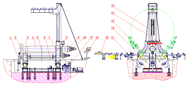 4 roll bending machine