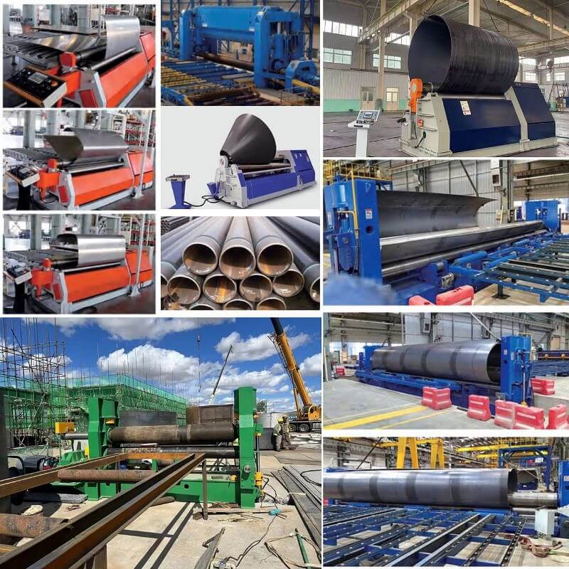 4 roll bending machine