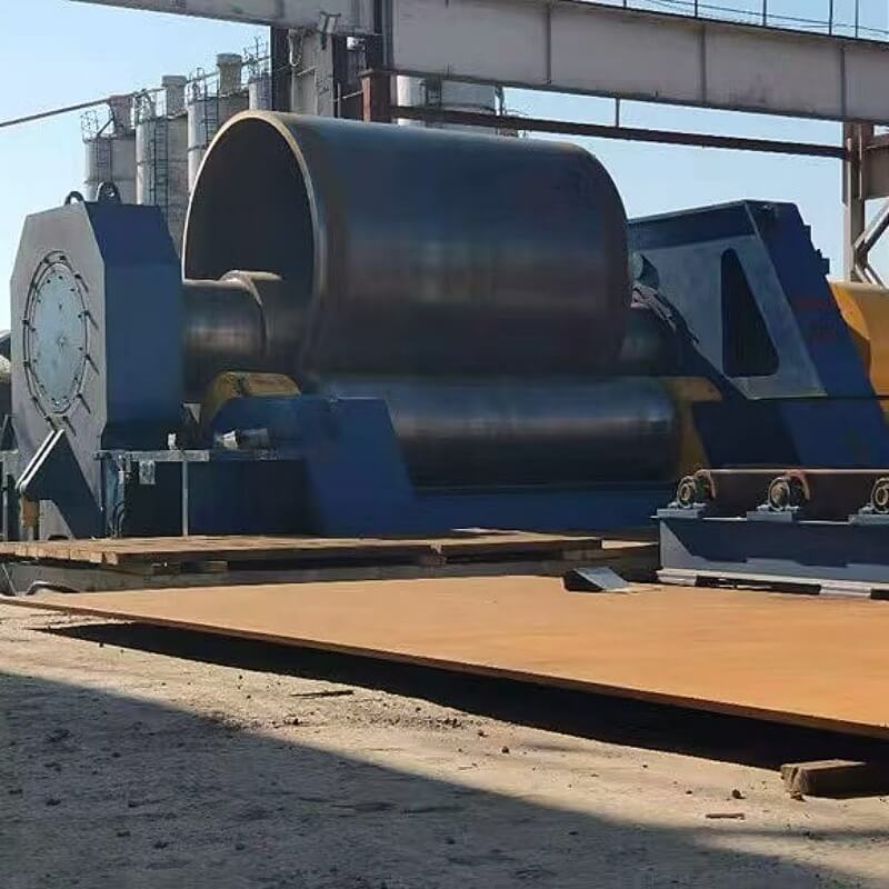 3 Roll Bending Machine For Trailers and Ships