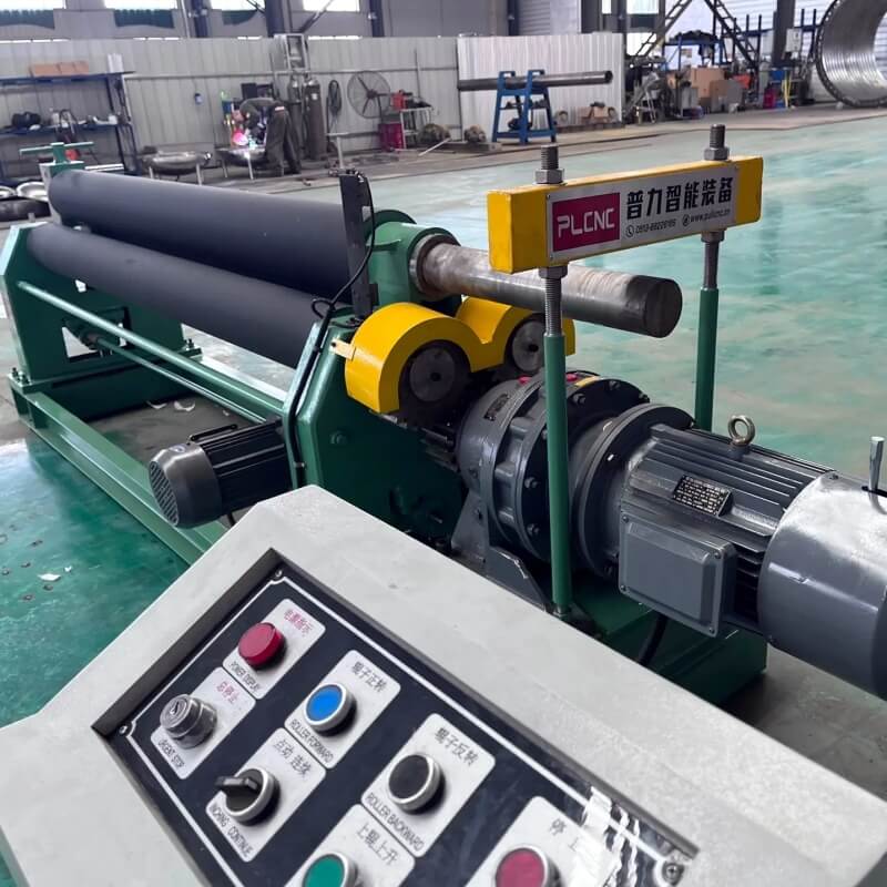 Economic 3 Roll Mechanical Rolling Machine