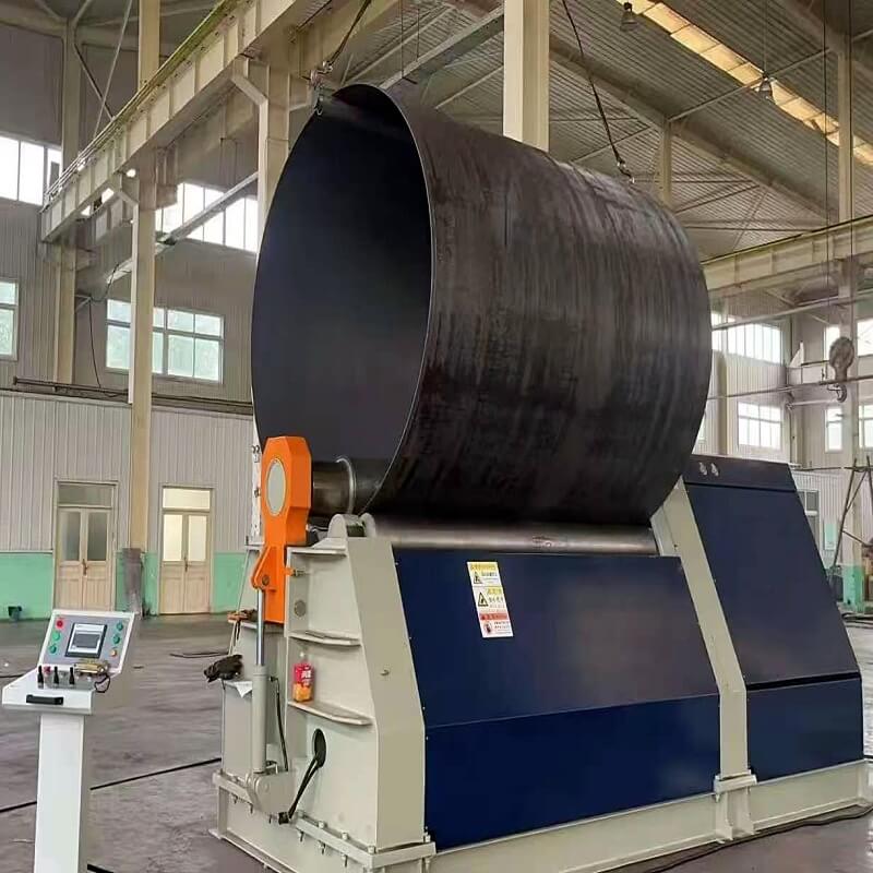 CNC Hydraulic Steel Plate Rolling Machine 